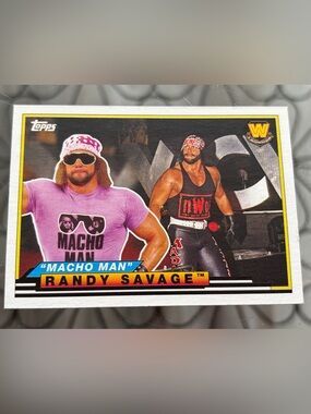 Macho Man Randy Savage 2018 Topps WWE Wrestling Card